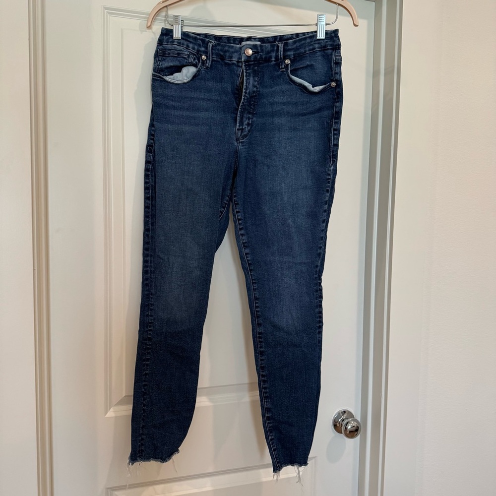 Good American Dark Blue Skinny Jeans